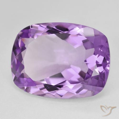 9,17 ctw natürlicher Lilaisch-violett Amethyst, Kissen, VVS