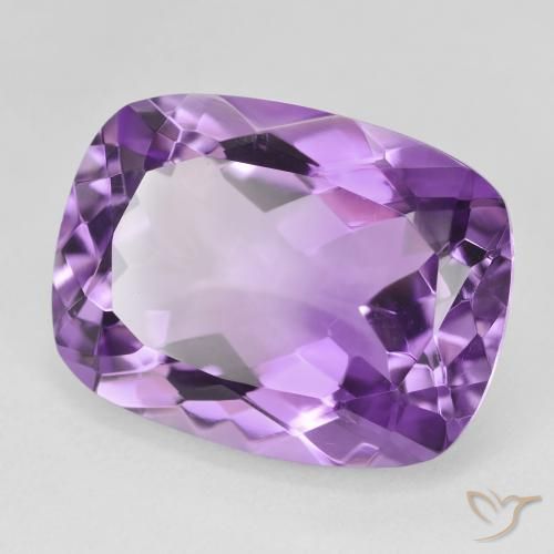 9,17 ctw natürlicher Lilaisch-violett Amethyst, Kissen, VVS