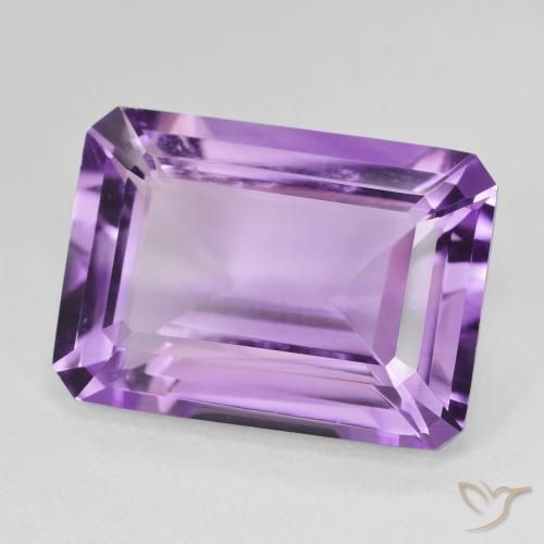 9,17 ctw natürlicher Tiefviolettes Violett Amethyst, Oktagonschliff, VVS-VS