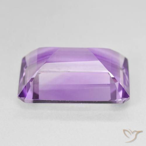 9,17 ctw natürlicher Tiefviolettes Violett Amethyst, Oktagonschliff, VVS-VS