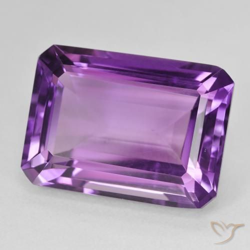 9,17 ctw natürlicher Mittelviolett Amethyst, Oktagonschliff, VS