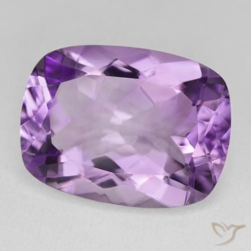9,17 ctw natürlicher Lilaisch-violett Amethyst, Kissen, VVS-VS
