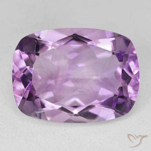 16.83ct Natürlicher Hell-Mittelviolett Amethyst, Kissen, VVS-VS