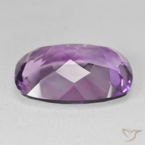 9,17 ctw natürlicher Hell-Mittelviolett Amethyst, Kissen, VVS-VS