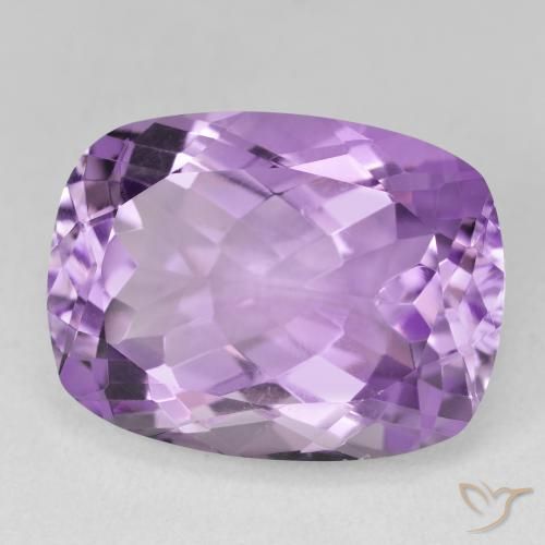 9,17 ctw natürlicher Hell-Mittelviolett Amethyst, Kissen, VVS-VS