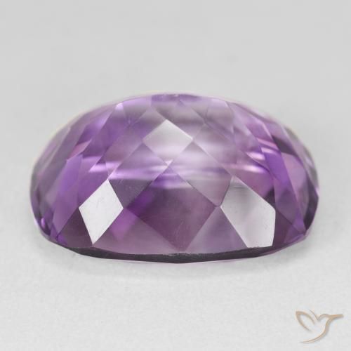9,17 ctw natürlicher Hell-Mittelviolett Amethyst, Kissen, VVS-VS
