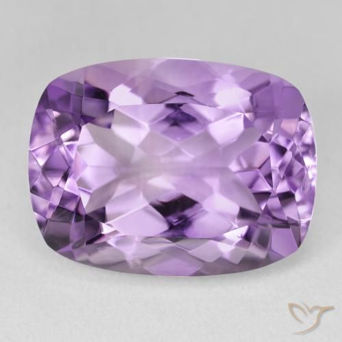 18.53ct Natürlicher Rosa Iris Violett Amethyst, Kissen, VVS-VS