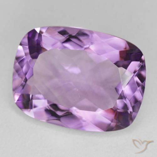 9,17 ctw natürlicher Hell-Mittelviolett Amethyst, Kissen, VVS-VS