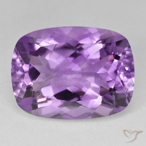 19.31ct Natürlicher Intensives Violett Amethyst, Kissen, VVS-VS