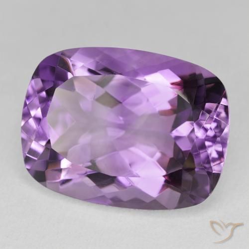 9,17 ctw natürlicher Intensives Violett Amethyst, Kissen, VVS-VS