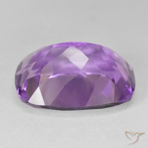9,17 ctw natürlicher Intensives Violett Amethyst, Kissen, VVS-VS