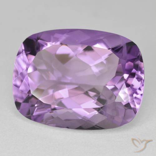 9,17 ctw natürlicher Hell-Mittelviolett Amethyst, Kissen, VVS-VS