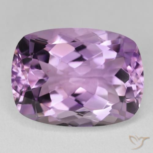 19.11ct Natürlicher Hell-Mittelviolett Amethyst, Kissen, VVS-VS