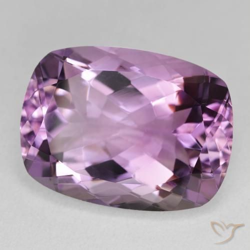 9,17 ctw natürlicher Hell-Mittelviolett Amethyst, Kissen, VVS-VS