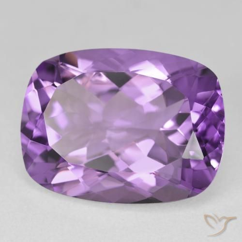 9,17 ctw natürlicher Medium Light-Violet Amethyst, Kissen, VVS-VS