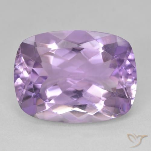 18.93ct Natürlicher Mittelrosa Violett Amethyst, Kissen, VVS