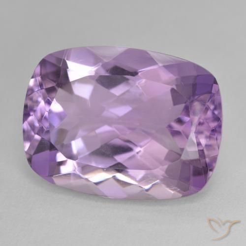 9,17 ctw natürlicher Mittelrosa Violett Amethyst, Kissen, VVS