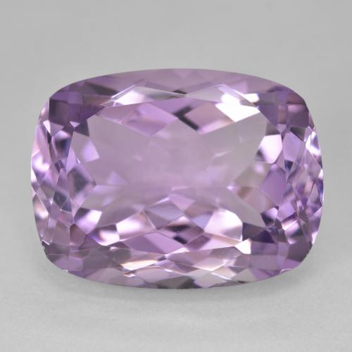 20.29ct Natürlicher Mittelrosa Violett Amethyst, Kissen, VS
