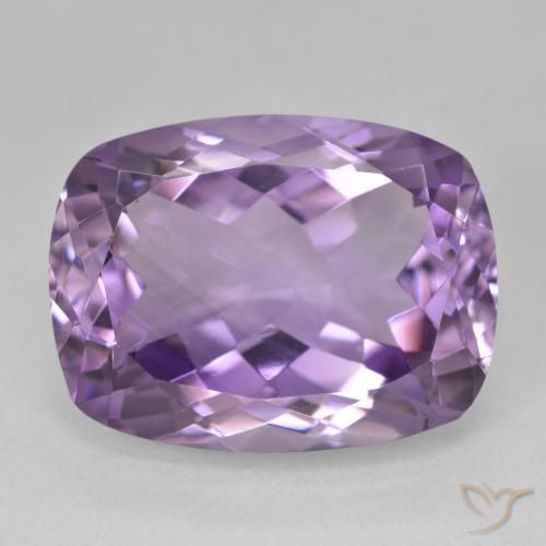 20.06ct Natürlicher Mittelviolett Amethyst, Kissen, VVS