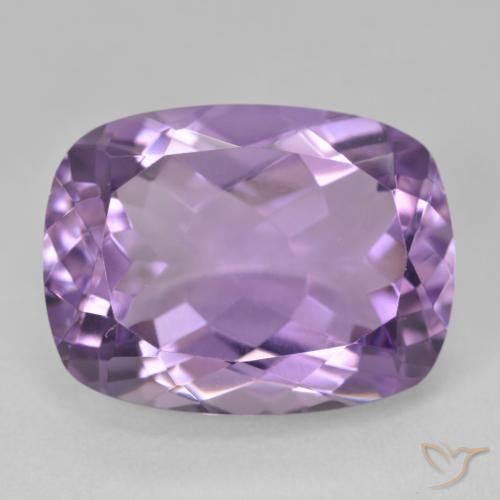 18.55ct Natürlicher Mittelviolett Amethyst, Kissen, VVS