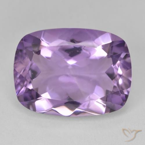 16.34ct Natürlicher Tiefes Irisviolett Amethyst, Kissen, VVS