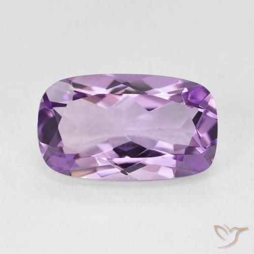 5.50ct Natürlicher Mittelviolett Amethyst, Kissen, VVS