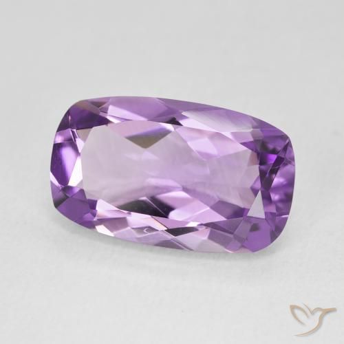 9,17 ctw natürlicher Mittelviolett Amethyst, Kissen, VVS