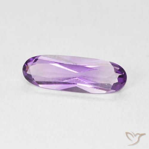 9,17 ctw natürlicher Mittelrosa Violett Amethyst, Oval, VVS-VS