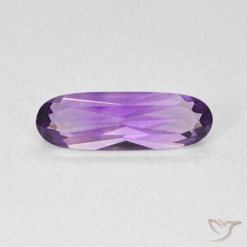1.16ct Natürlicher Rosaig-violett Amethyst, Oval, VVS-VS