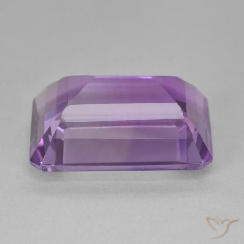 9,17 ctw natürlicher Mittelviolettes Violett Amethyst, Oktagonschliff, VVS