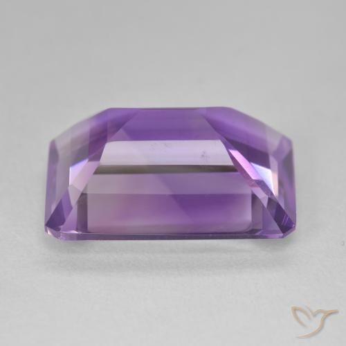 9,17 ctw natürlicher Mittelviolett Amethyst, Oktagonschliff, VVS