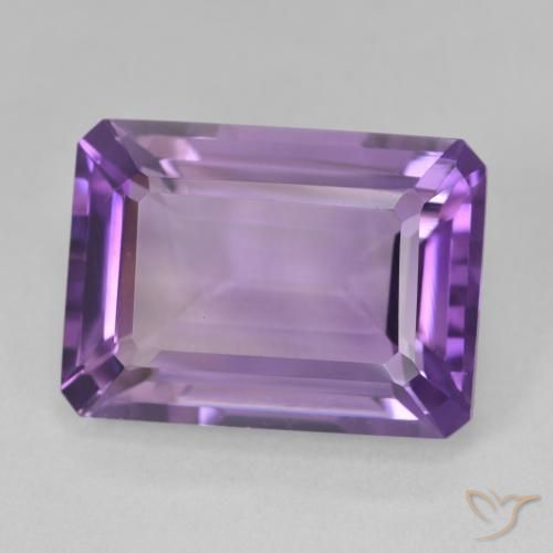 9,17 ctw natürlicher Lebhaftes Violett Amethyst, Oktagonschliff, VVS