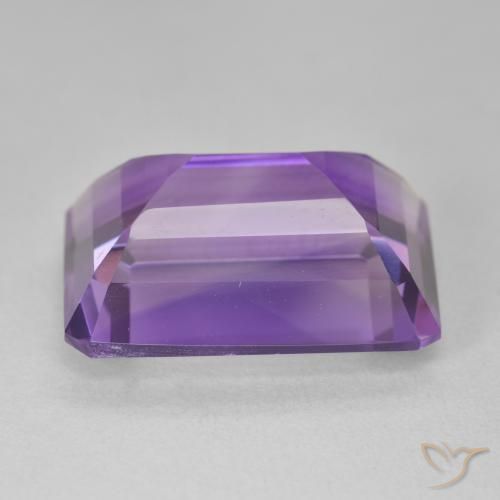 9,17 ctw natürlicher Lebhaftes Violett Amethyst, Oktagonschliff, VVS