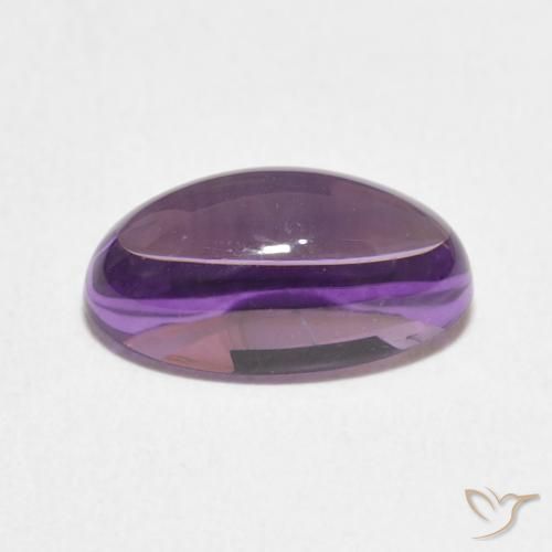 9,17 ctw natürlicher Mittelrosa Violett Amethyst, Oval, Transparent