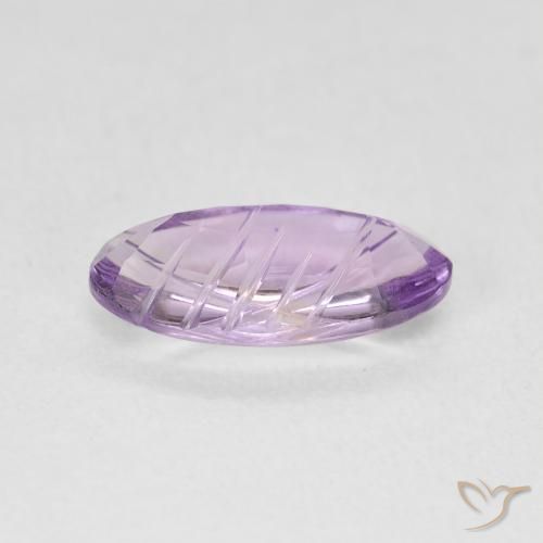 9,17 ctw natürlicher Mittelrosa Violett Amethyst, Oval, Transparent