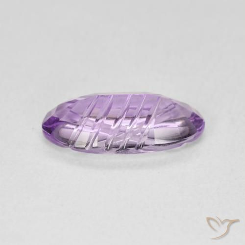 9,17 ctw natürlicher Mittelviolett Amethyst, Oval, Transparent
