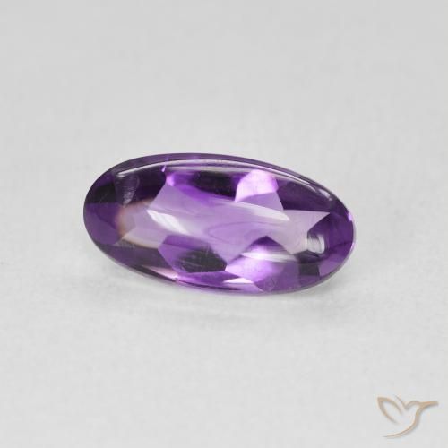 9,17 ctw natürlicher Mittelviolett Amethyst, Oval, Transparent