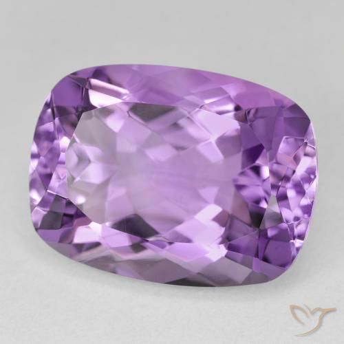 9,17 ctw natürlicher Hell-Mittelviolett Amethyst, Kissen, VVS-VS