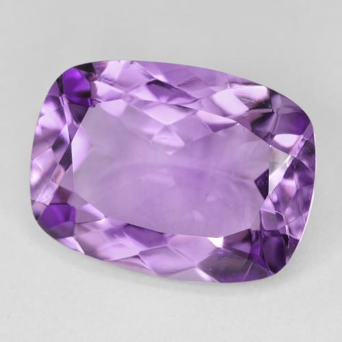 9,17 ctw natürlicher Medium Light Purplish-Violet Amethyst, Kissen, VVS-VS