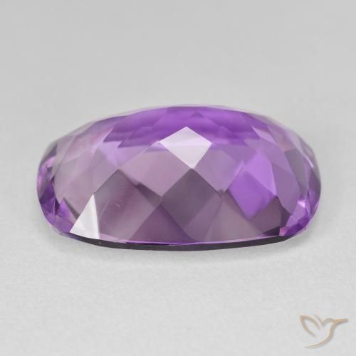 9,17 ctw natürlicher Mittelviolett Amethyst, Kissen, VVS-VS
