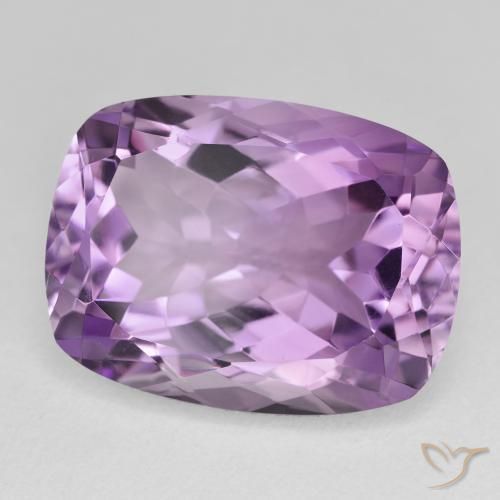 9,17 ctw natürlicher Hell-Mittelviolett Amethyst, Kissen, VVS-VS