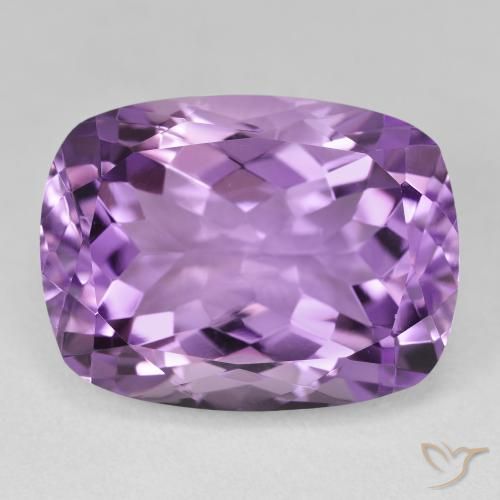 20.15ct Natürlicher Mittelviolett Amethyst, Kissen, VVS-VS