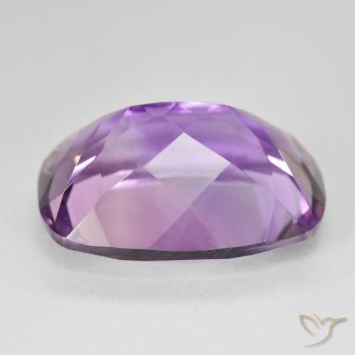 9,17 ctw natürlicher Mittelviolett Amethyst, Kissen, VVS