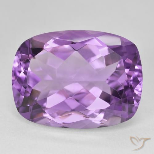 18.82ct Natürlicher Medium Dark-Violet Amethyst, Kissen, VVS
