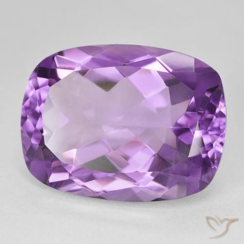 9,17 ctw natürlicher Medium Dark-Violet Amethyst, Kissen, VVS