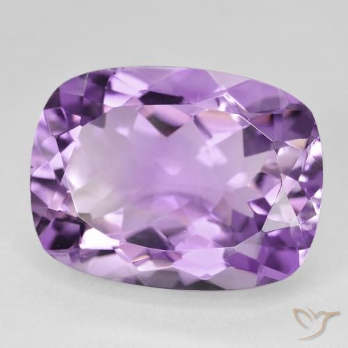 9,17 ctw natürlicher Mittelrosa Violett Amethyst, Kissen, VS