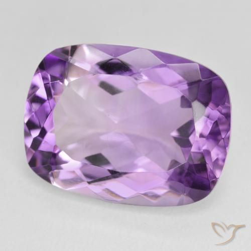 9,17 ctw natürlicher Mittelviolett Amethyst, Kissen, VS