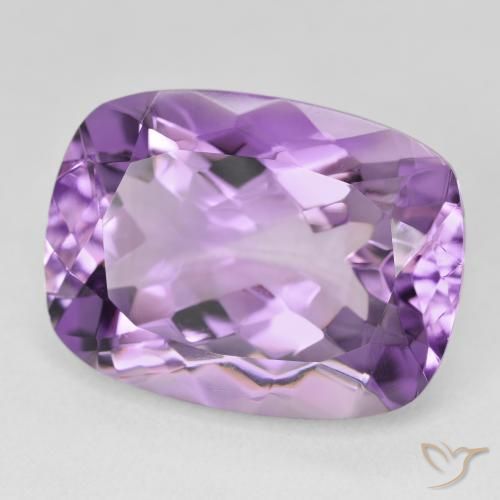 9,17 ctw natürlicher Rosaig-violett Amethyst, Kissen, VVS