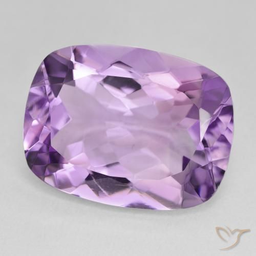 9,17 ctw natürlicher Mittelrosa Violett Amethyst, Kissen, VVS