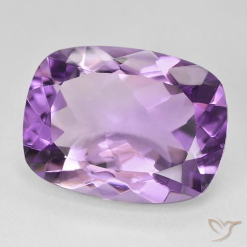9,17 ctw natürlicher Hell-Mittelviolett Amethyst, Kissen, VVS